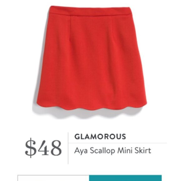 Glamorous Dresses & Skirts - Glamorous orange mini skirt